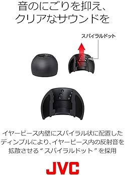 Amazon | JVCケンウッド JVC EP-FX9L-B 交換用イヤーピース